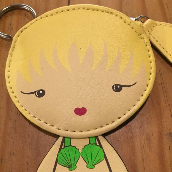 Harajuku Mini Mermaid Keychain Coin Purse - Picture 3 of 6